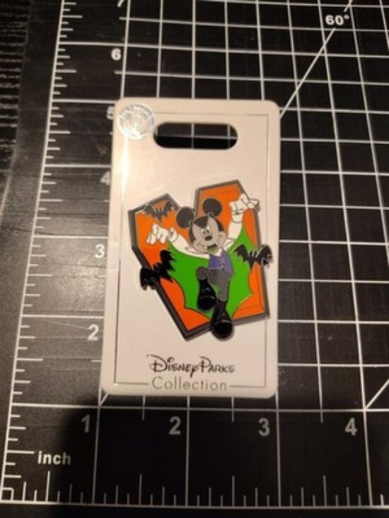 Disney Other - Disney Happy Halloween Mickey Dressed As "Dracula Vampire" Pin NEW CUTE RARE
